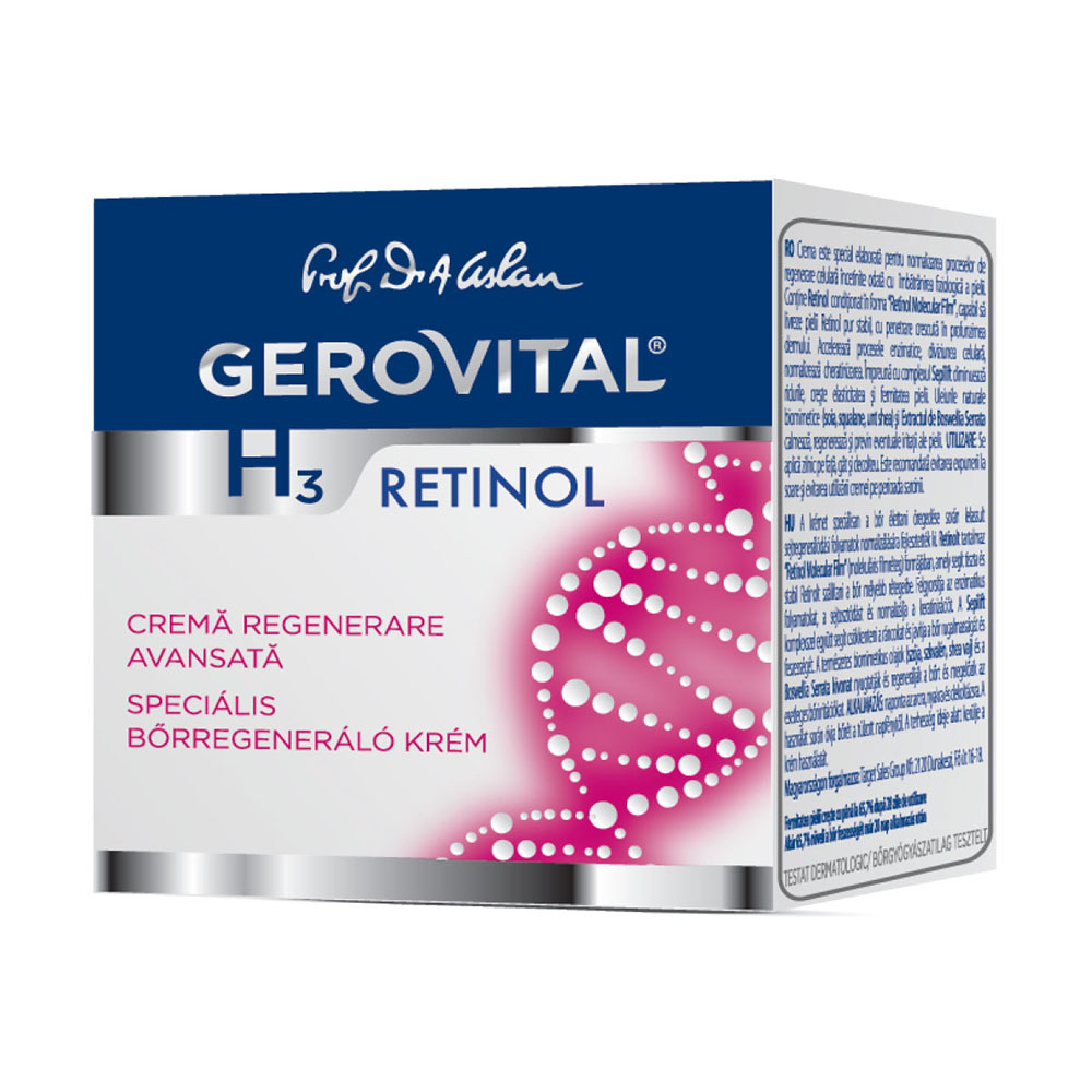 GEROVITAL H3 Retinol Crema Regenerare Avansata