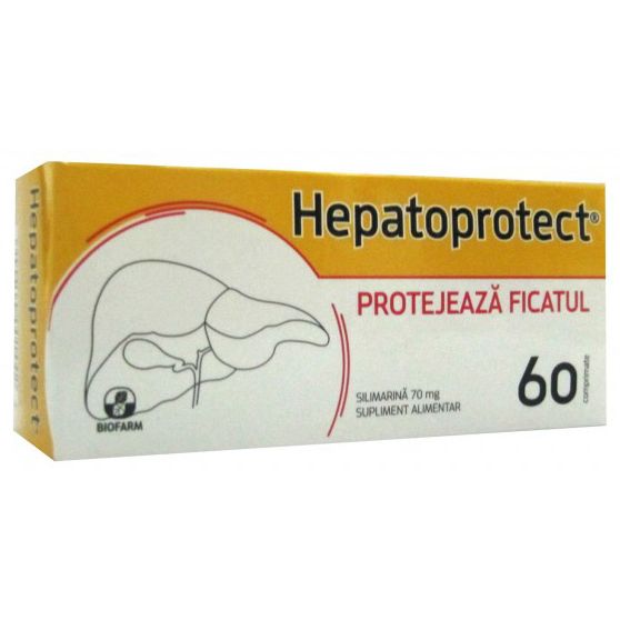 Hepatoprotect ,60 comprimate