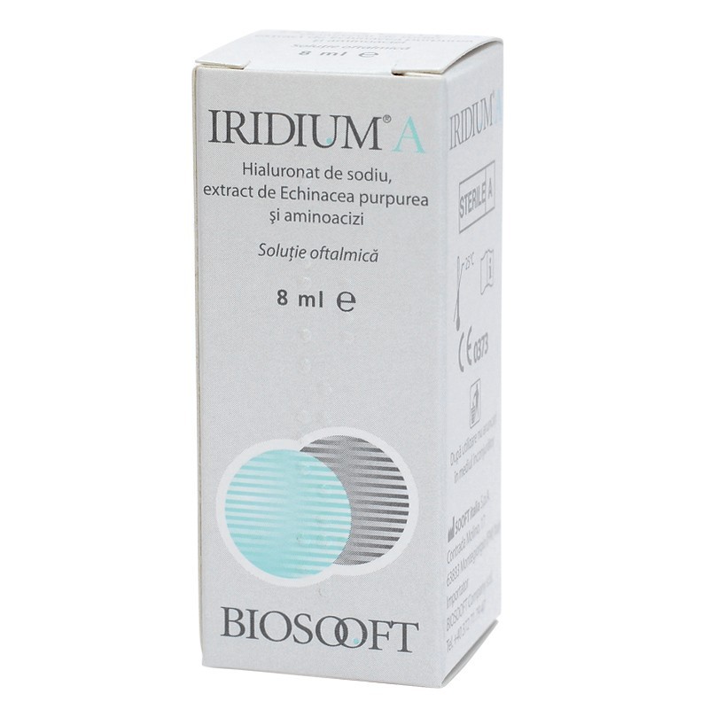 Iridium A ,solutie oftalmica ,8ml