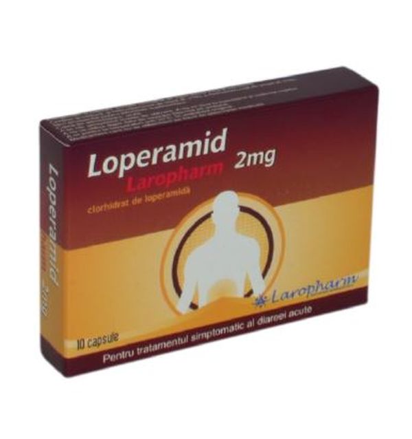 Loperamid 2mg ,10 capsule (Laropharm)
