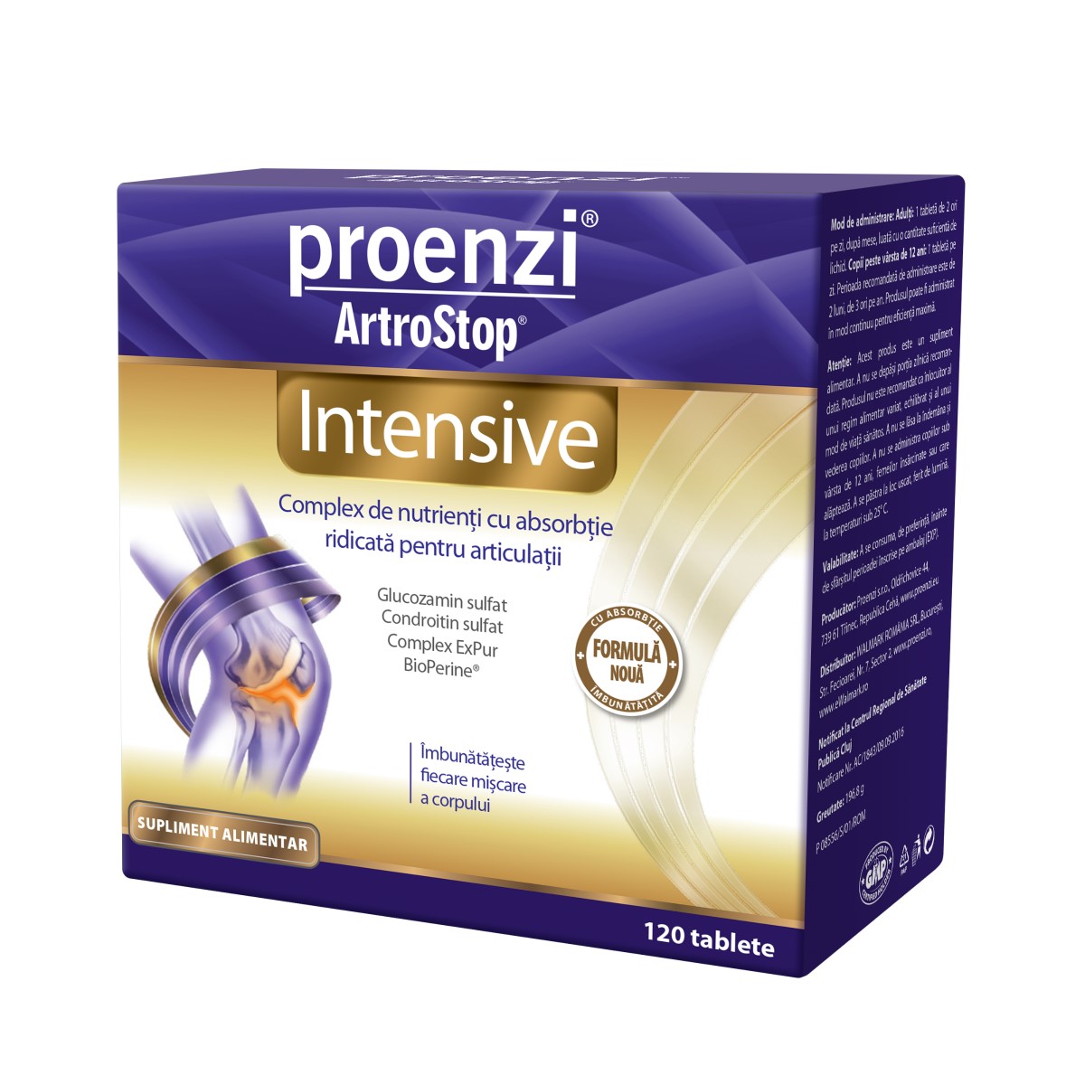 Proenzi Artro Stop Intensiv, 120 tablete