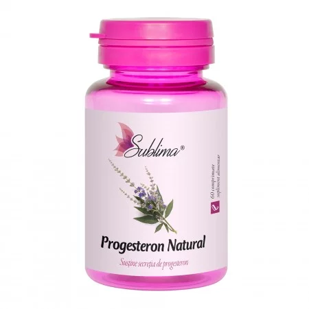 Progesteron natural ,60 capsule,Dacia Plant