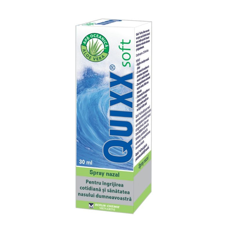 Quixx soft spray nazal apa de mare , 30ml