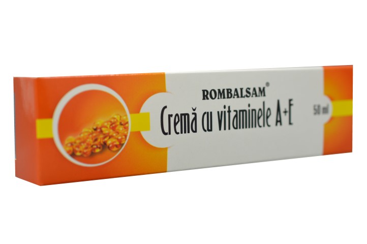  Rombalsam ,Crema cu Vitaminele A și E, 50 g, Omega Pharma 