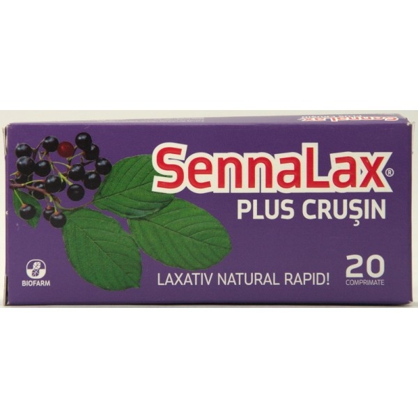 SennaLax plus crusin, 20 comprimate