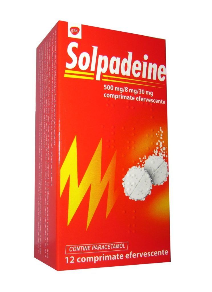Solpadeine ,12 comprimate efervescente