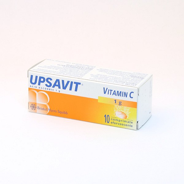 Upsavit ,vitamina C 1 g,10 comprimate efervescente 