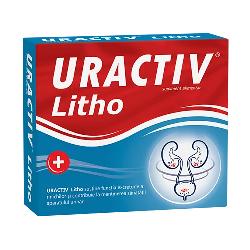 Uractiv Litho, 30 capsule, Fiterman Pharma 