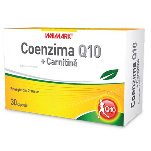 Coenzima Q 10 +carnitina, 30 capsule,Walmark