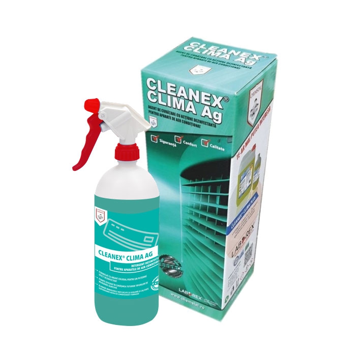 Solutii chimice - Agent de curatare aer conditionat Cleanex Clima Argint cu actiune dezinfectanta, bricolajmarket.ro
