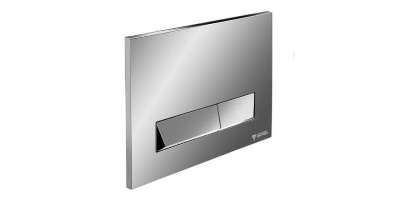 Accesorii sanitare - Buton de actionare WC SCHELL Montus/Linear II Cromat, bricolajmarket.ro