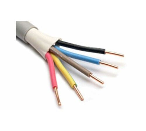 Accesorii - Cablul electric CYY-F, cupru cu izolatie PVC, rigid CYY-F 4 x 4 mmp, 100 m / colac, bricolajmarket.ro