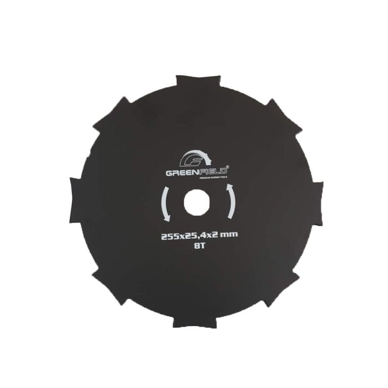 Acceasorii motocoase si trimmere - Disc din oțel cu 8 dinți Greenfield, bricolajmarket.ro