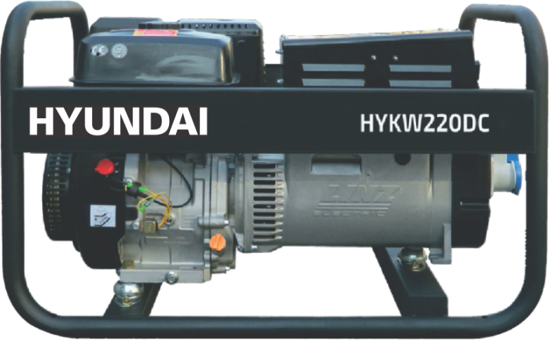 Generatoare de curent - Generator de curent monofazat cu sudura Hyundai HYKW220DC-M, bricolajmarket.ro