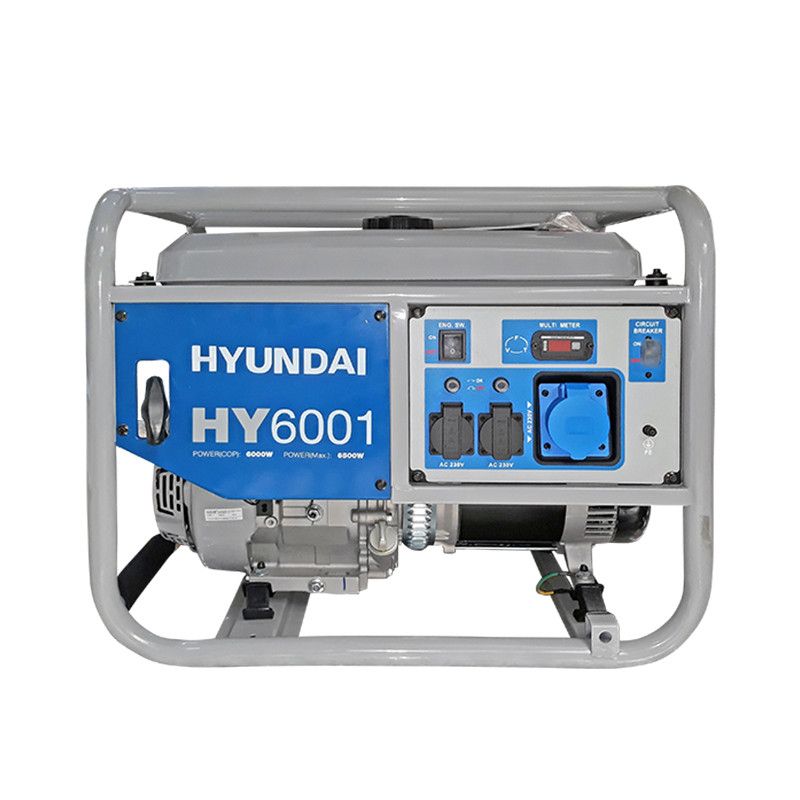 Generatoare de curent - Generator de curent monofazic 6 kW Hyundai HY6001, bricolajmarket.ro