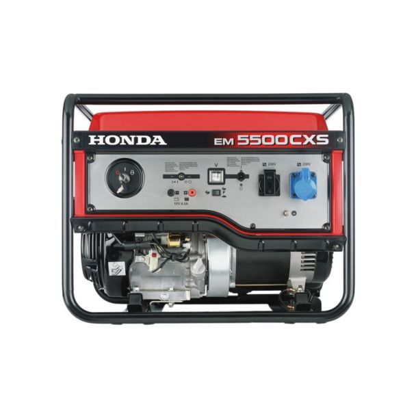 Generatoare de curent - Generator de curent pe benzina Honda EM5500CXS2, portabil, monofazat, 5.5 kW, pornire electrica, bricolajmarket.ro