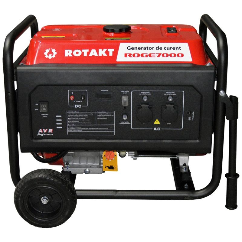 Generatoare de curent - Generator de curent Rotakt, ROGE7000, 6.8 KW, bricolajmarket.ro
