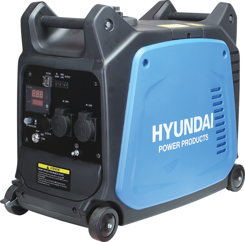 Generatoare de curent - Generator de curent tip inverter Hyundai HY3500XSE, bricolajmarket.ro