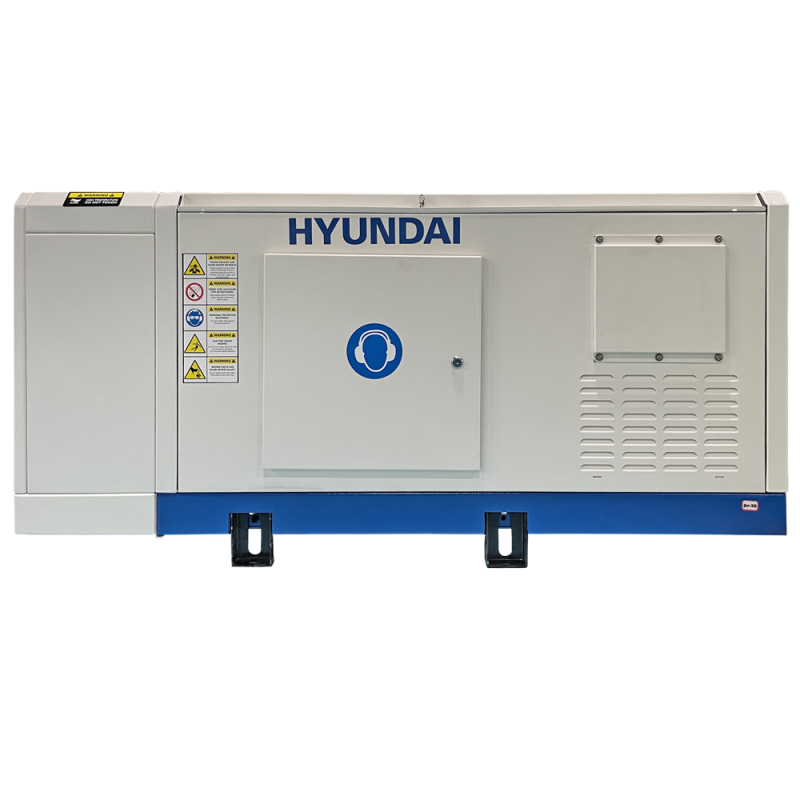 Generatoare de curent - Generator de curent trifazat cu motor diesel Hyundai DHY15L, bricolajmarket.ro