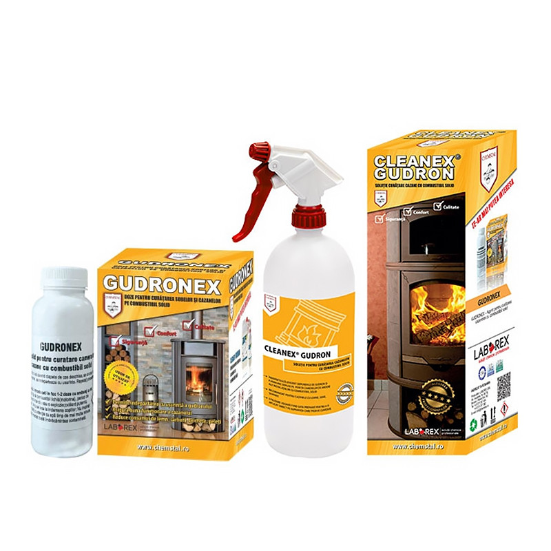 Solutii chimice - Pachet pentru indepartarea depunerilor de gudron din cazanele cu combustibil solid Anti Gudron Pack LBXGRPK002, bricolajmarket.ro