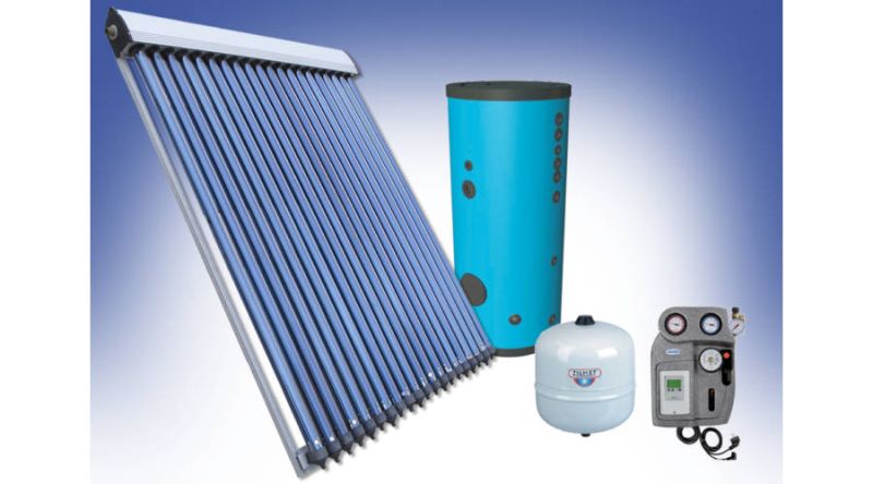 Sisteme solare tuburi vidate - Pachet solar Gobe pentru preparare apa calda menajera 4-5 persoane - 300 litri, bricolajmarket.ro