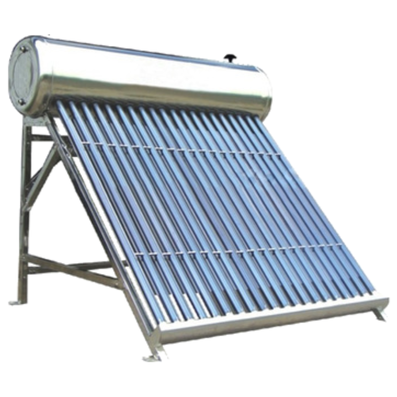 Panouri solare nepresurizate - Panou solar apa calda inox 180l cu 18 tuburi vidate, nepresurizat Sontec + flotor, bricolajmarket.ro
