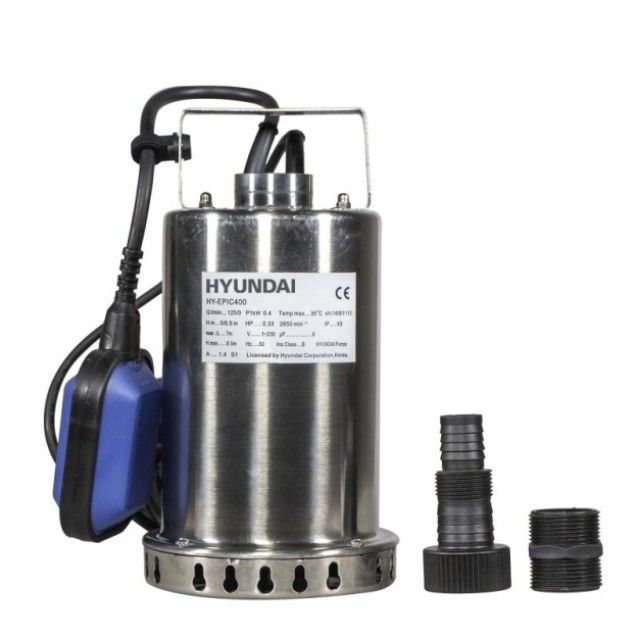 Pompe submersibile - Pompa submersibila apa curata Hyundai HY- EPIC400, bricolajmarket.ro