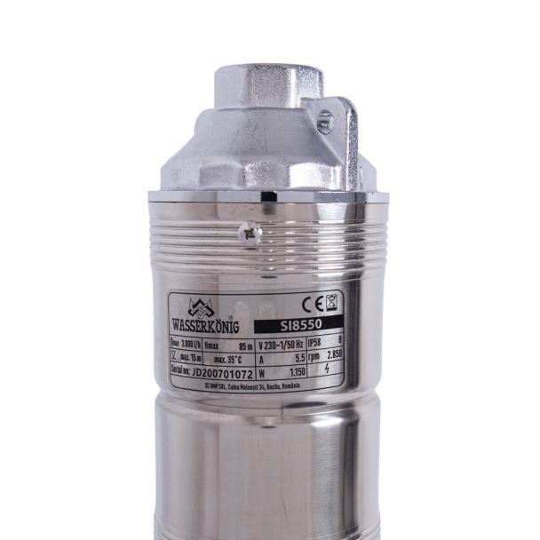 Cauti Pompa submersibila cu surub, inox, ape curate, hmax=85