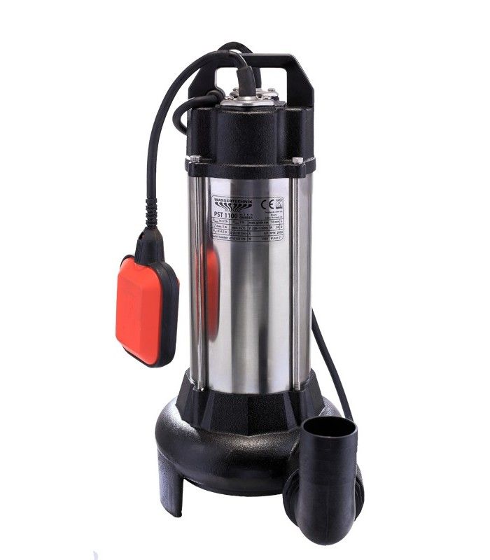 Pompe submersibile - Pompa submersibila cu tocator pentru ape murdare 1100W Wasserkonig, bricolajmarket.ro
