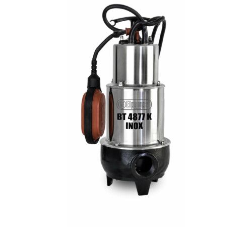 Pompe submersibile - Pompa submersibila pentru apa murdara, cu tocator, inox, Elpumps, Bt4877k, 16000 l/h, 900 W, bricolajmarket.ro
