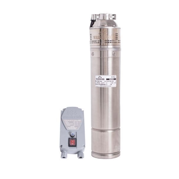 Pompe submersibile - Pompa submersibila pentru ape curate, inox, qmax. 3180l/h, hmax 62m, 1.2kw, 230v, bricolajmarket.ro