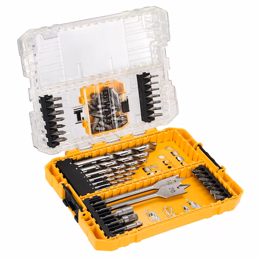 Set de 55 de burghii pentru metal și lemn