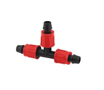 Cupla picurare banda 17x17x17 banda picurare, cu piulita, teu  05380010  amb-25
