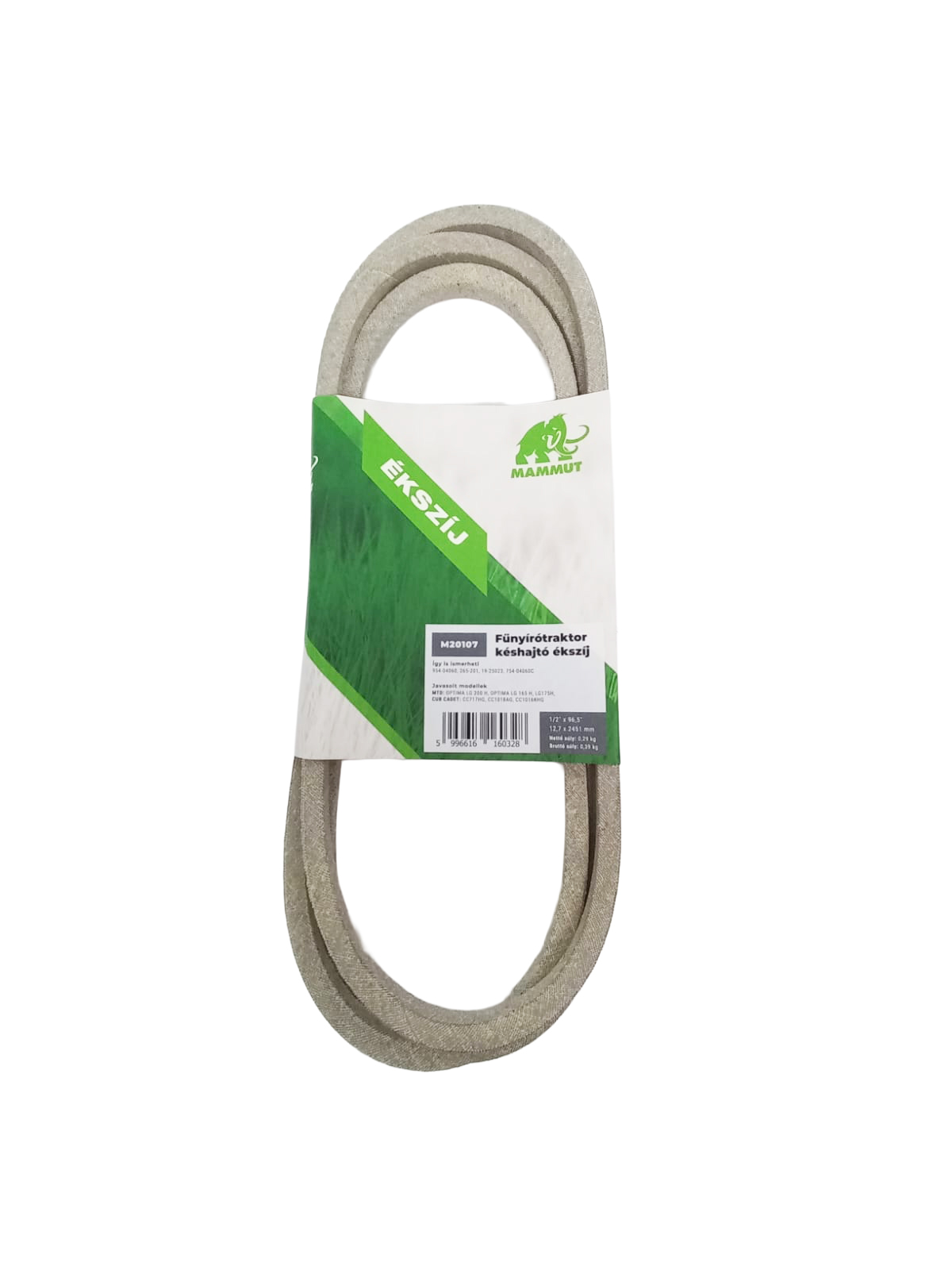 kou　1204040 Curea Cutite MTD 107cm 1/2x96.50 12.7x2451 LA Cod 754-04060