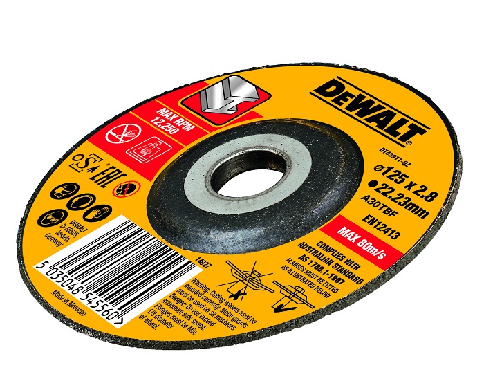 DeWalt Disc pentru taiere metal 125mmx3mm dewalt dt43911-qz