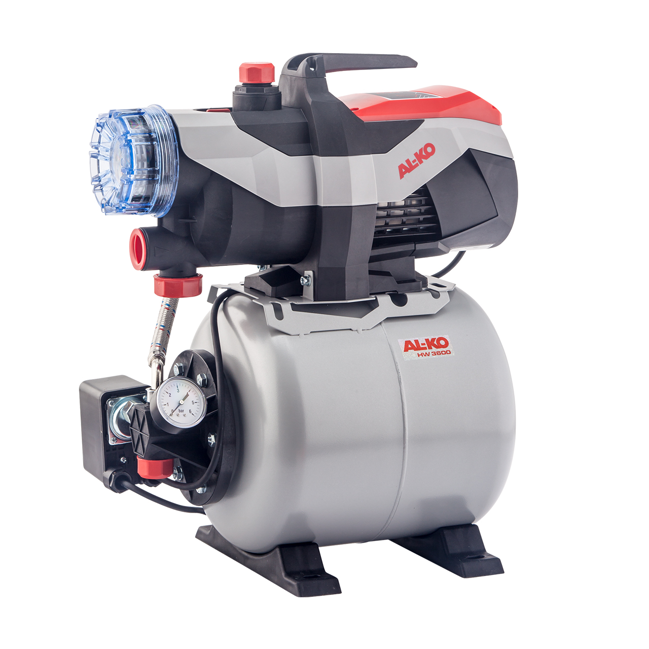 AL-KO Hidrofor  850w 17ltr 3600l/h al-ko hw 3600 easy  aspirare 8m, refulare 38m 3.8bar (1 )25mm
