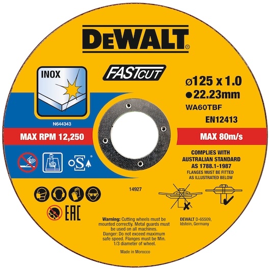 Pachet 100 buc discuri dewalt