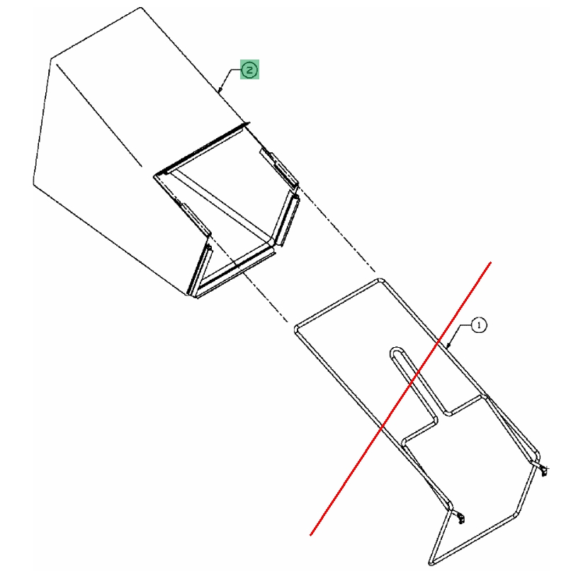 MTD piese Sac panza cos colector mtd wolf-garten 40cm 46cm etc 2005-2020 negru  764-04047  ca 6046320 664-04071 764-04035