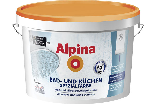 Alpina Bad und Kuchen Spezialfarbe Ag+, 2.5 l