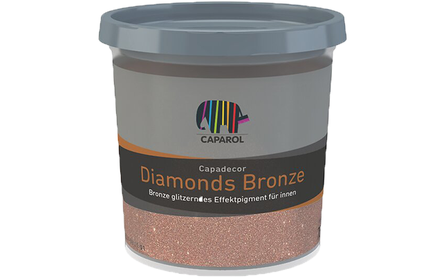 Diamonds Bronze - Pigment cu efect arămiu-strălucitor, pentru interior, 75G BRONZE