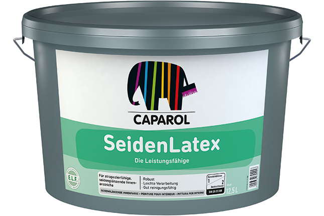 SeidenLatex - Vopsea latex lucioasă, 9.4 l 3D-SYSTEM AGAVE 125