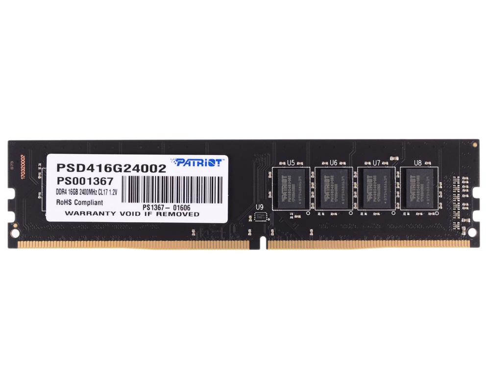 Memorie Patriot DDR4 16 GB, frecventa 2400 MHz, 1 modul - Ca