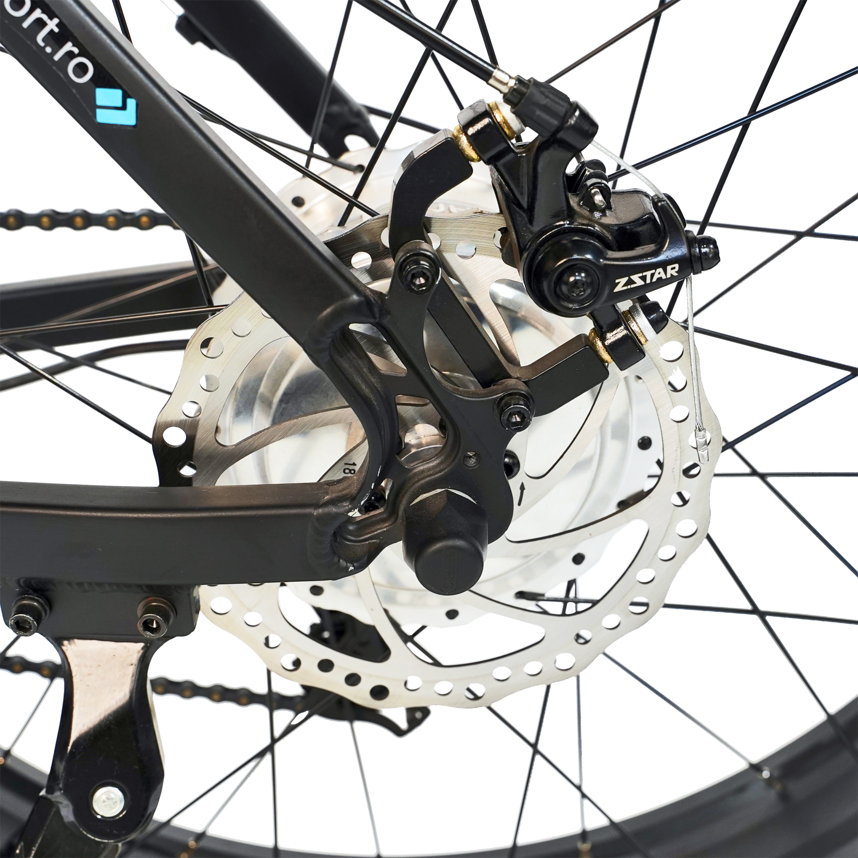Bicicleta Fat Bike E Bike Carpat 26