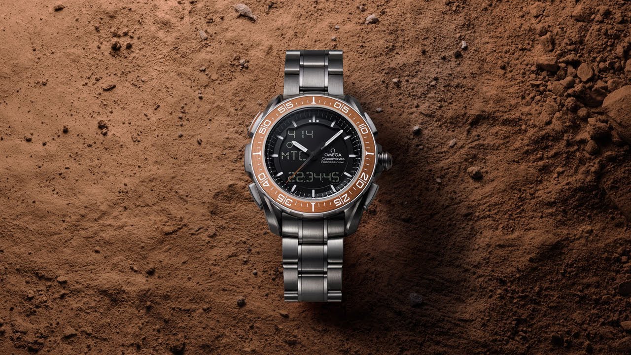 Noul ceas Omega Speedmaster X-33 Marstimer indica ora pe Pamant si pe Marte