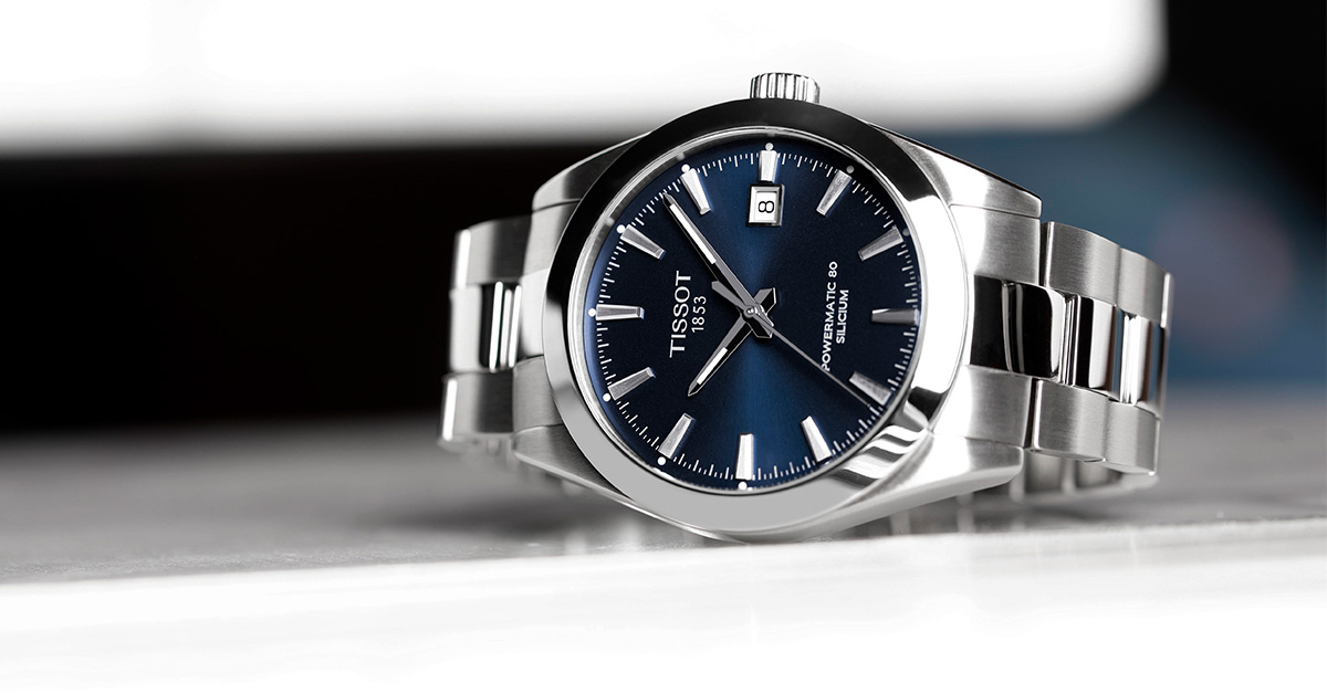 ELEGANTA ZILNICA CU TISSOT GENTLEMAN AUTOMATIC