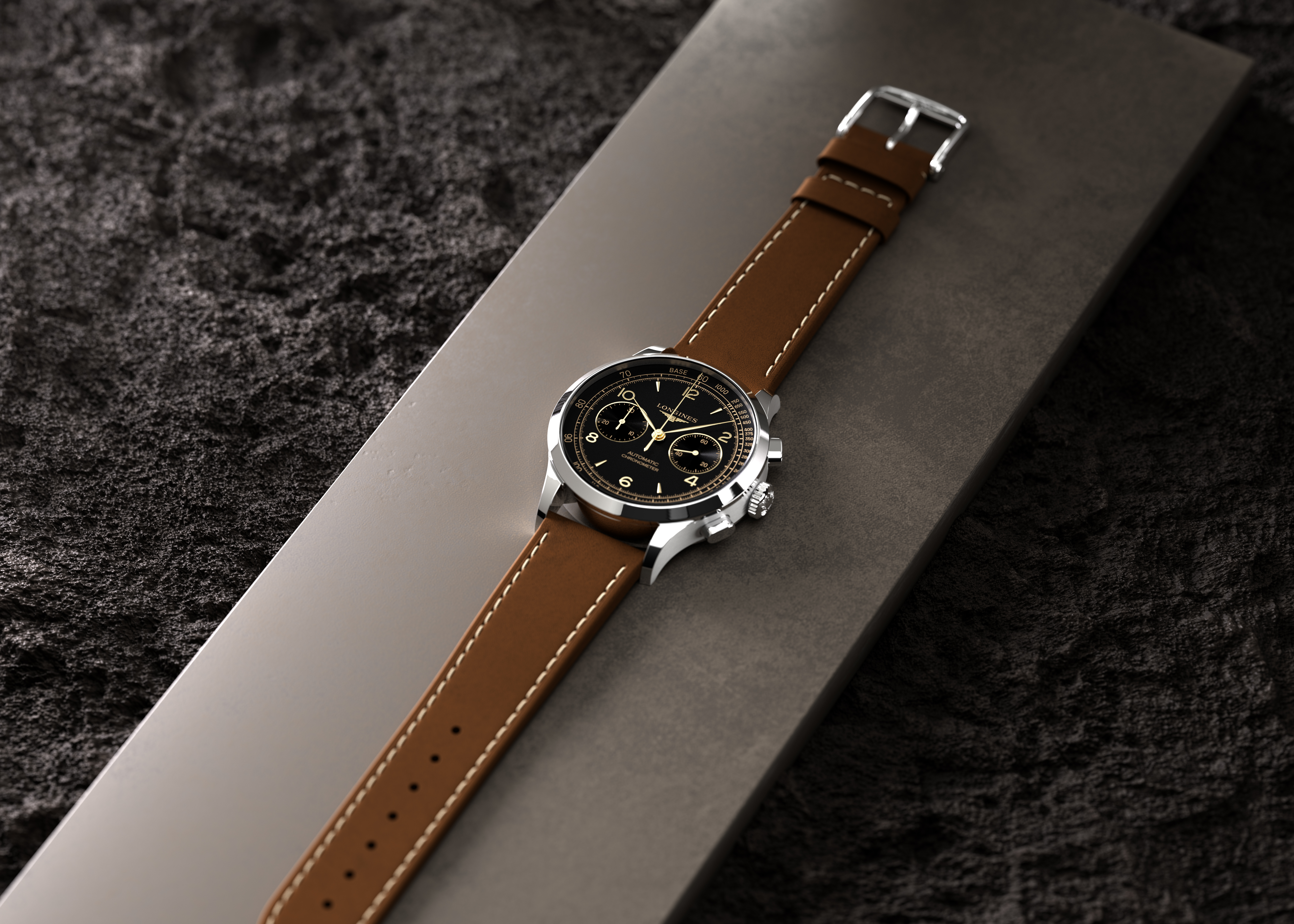 Record Heritage, un nou cronograf cu tahometru Longines