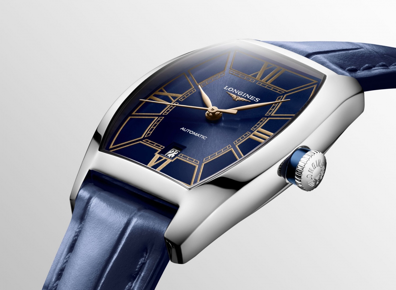 Compacte si elegante, noile ceasuri Longines Evidenza se evidentiaza prin stilul art deco