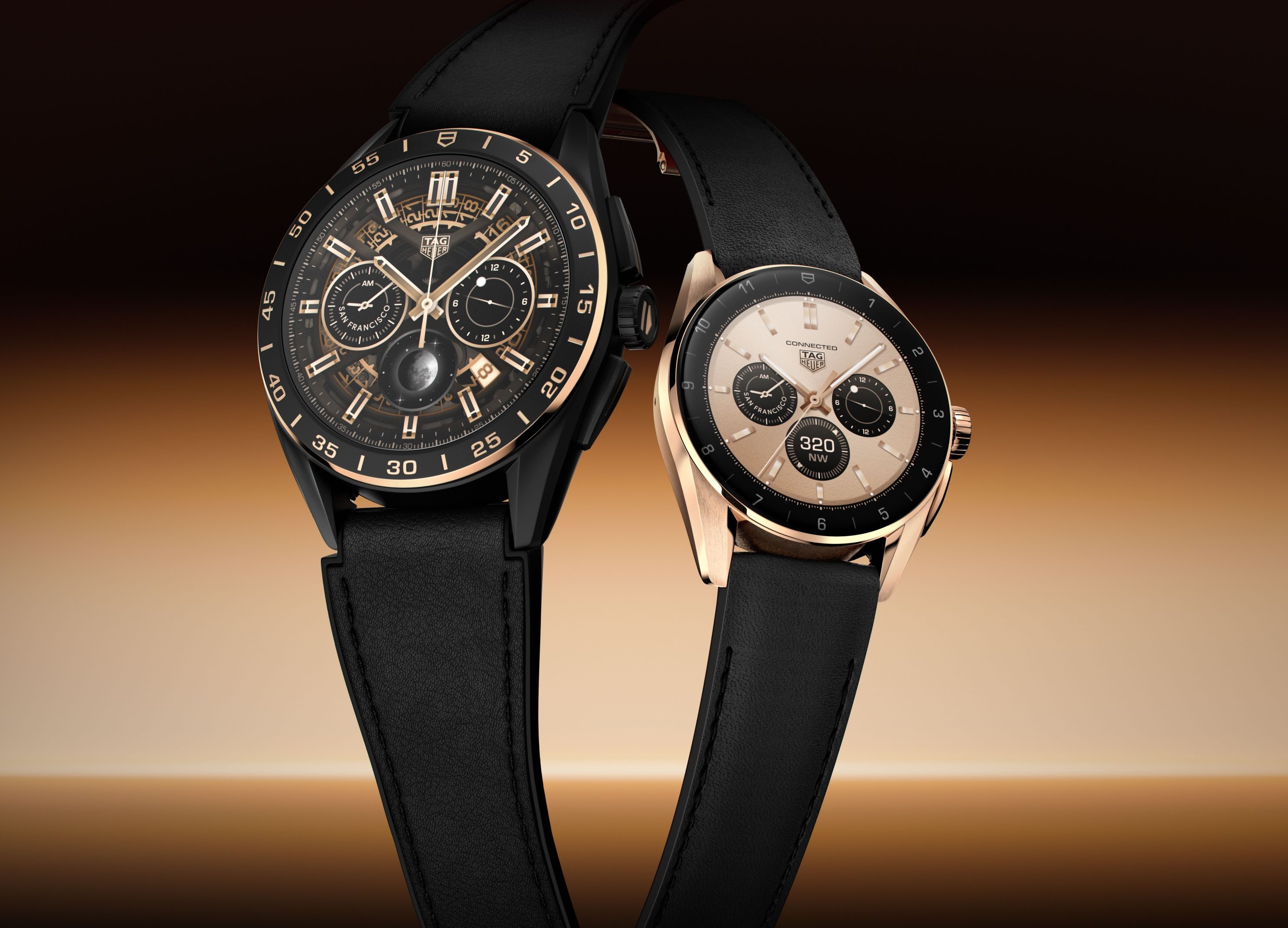 TAG Heuer Connected Golden si Bright Black Edition: Imbinarea perfecta dintre lux si tehnologie
