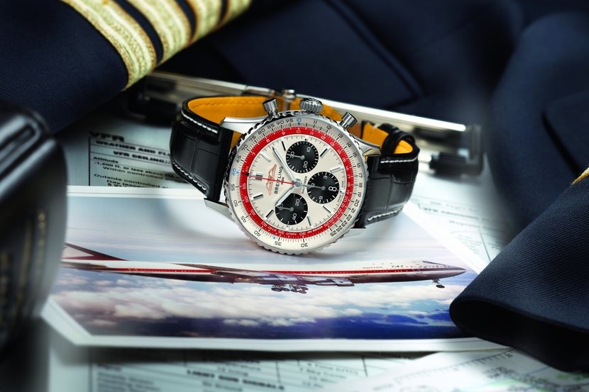 Navitimer Boeing 747 de la Breitling - Ceasul tribut pentru ultimul avion Boeing 747 Jumbo 
