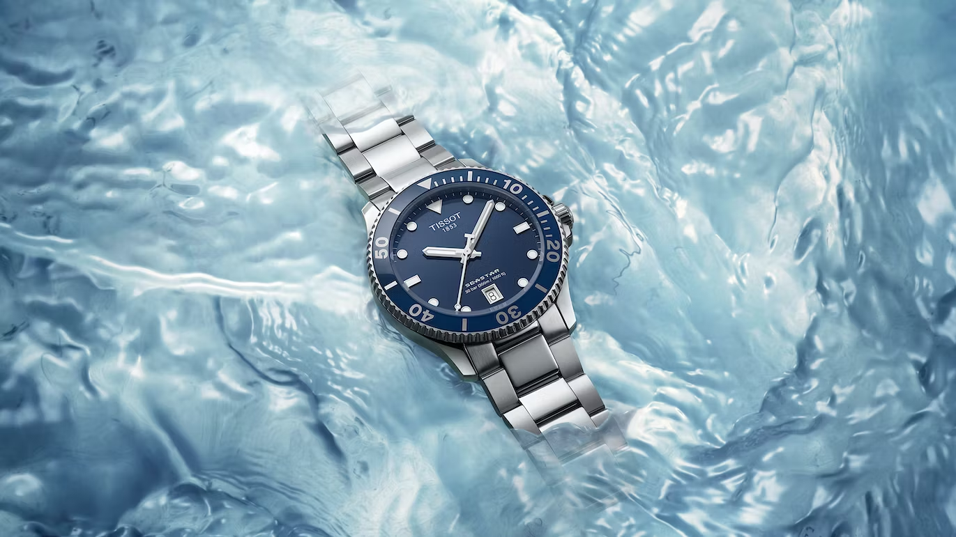 Tissot prezinta noua colectie de ceasuri Seastar 1000 Quartz de 40 mm